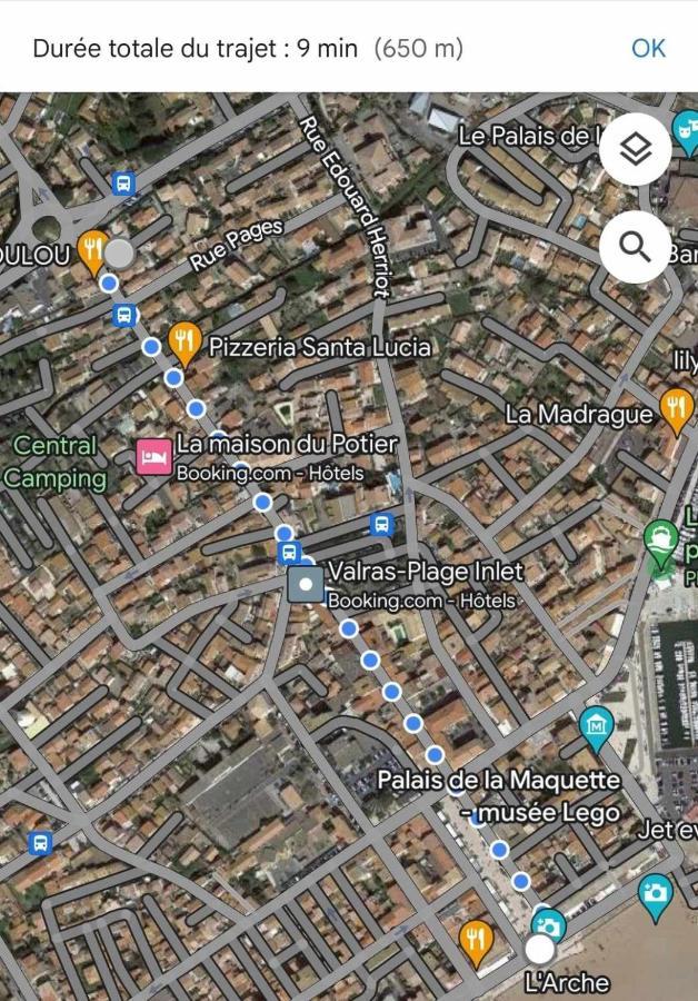 Appartement Avec Jardin Proche De La Mer Валра-Плаж Екстериор снимка